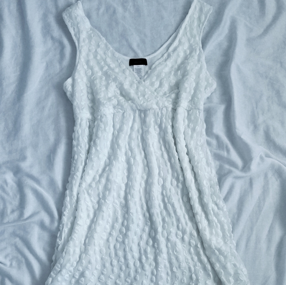 Cute Dainty White Summer Dress